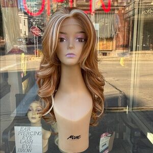 Women's Brown and Blonde Wig